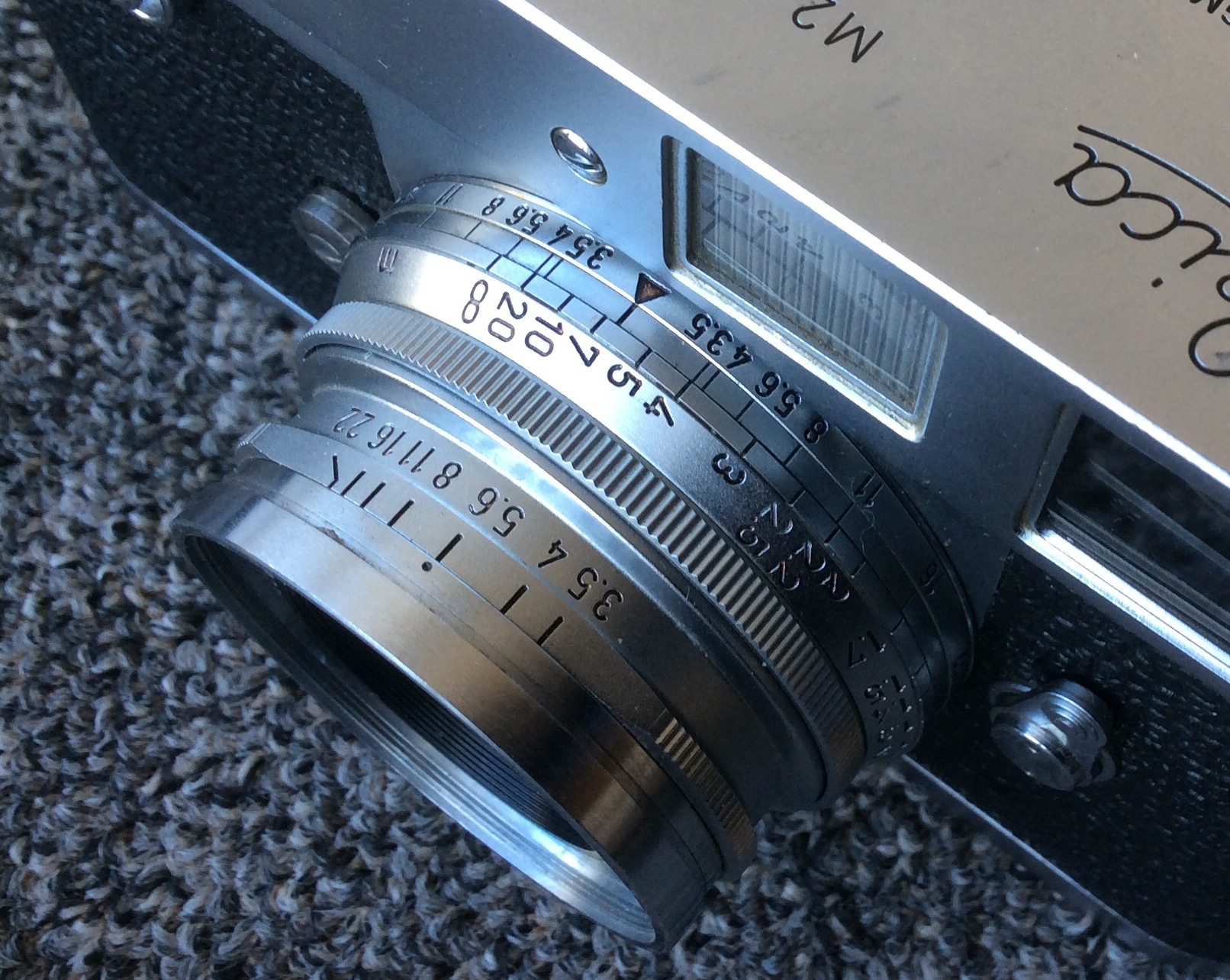 3.5cm f3.5 Summaron M-mount confusion. - Leica Collectors 